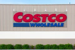 Χονδρικό εξωτερικό καταστημάτων Costco στοκ εικόνες Χονδρικό εξωτερικό καταστημάτων Costco στοκ εικόνες