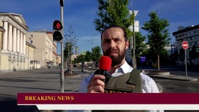 Χορδιστής δημοσιογράφων ραδιοφωνικής μετάδοσης απόθεμα βίντεο Χορδιστής δημοσιογράφων ραδιοφωνικής μετάδοσης απόθεμα βίντεο