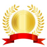 χρυσή σφραγίδα κορδελλώ& ελεύθερη απεικόνιση δικαιώματος χρυσή σφραγίδα κορδελλώ& ελεύθερη απεικόνιση δικαιώματος