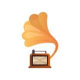 Χρυσό αναδρομικό παλαιό gramophone μετάλλων, εκλεκτής ποιότητας εγχώρια συσκευή απεικόνιση αποθεμάτων Χρυσό αναδρομικό παλαιό gramophone μετάλλων, εκλεκτής ποιότητας εγχώρια συσκευή απεικόνιση αποθεμάτων