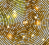 Χρυσό λαμπρό μωσαϊκό στο ύφος σφαιρών disco Διανυσματικό χρυσό υπόβαθρο φω'των Disco αφηρημένη ανασκόπηση ελεύθερη απεικόνιση δικαιώματος Χρυσό λαμπρό μωσαϊκό στο ύφος σφαιρών disco Διανυσματικό χρυσό υπόβαθρο φω'των Disco αφηρημένη ανασκόπηση ελεύθερη απεικόνιση δικαιώματος