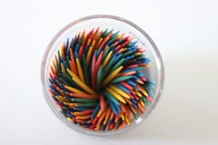 χρωματισμένος toothpicks στοκ φωτογραφίες με δικαίωμα ελεύθερης χρήσης χρωματισμένος toothpicks στοκ φωτογραφίες με δικαίωμα ελεύθερης χρήσης