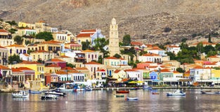 Όμορφα ελληνικά νησιά - Chalki στοκ φωτογραφία Όμορφα ελληνικά νησιά - Chalki στοκ φωτογραφία