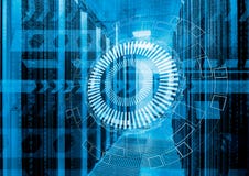 Абстрактная футуристическая предпосылка на конце вверх по современному интерьеру комнаты сервера, супер компьютера, ce данных стоковые фотографии rf Абстрактная футуристическая предпосылка на конце вверх по современному интерьеру комнаты сервера, супер компьютера, ce данных стоковые фотографии rf