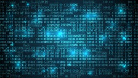 Абстрактное футуристическое виртуальное пространство с бинарным кодом бесплатная иллюстрация Абстрактное футуристическое виртуальное пространство с бинарным кодом бесплатная иллюстрация
