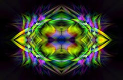 Абстрактное цифровое искусство Футуристическое illusration мира фрактали иллюстрация штока Абстрактное цифровое искусство Футуристическое illusration мира фрактали иллюстрация штока
