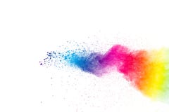 Абстрактный multi покрашенный взрыв порошка стоковое изображение Абстрактный multi покрашенный взрыв порошка стоковое изображение