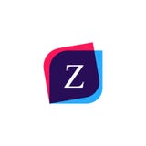 Абстрактный значок компании логотипа письма z Творческие отруби эмблемы вектора иллюстрация штока Абстрактный значок компании логотипа письма z Творческие отруби эмблемы вектора иллюстрация штока