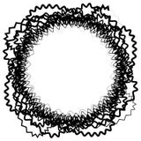 Абстрактный круговой элемент с случайными формами Monochrome geometr Стоковая Фотография Абстрактный круговой элемент с случайными формами Monochrome geometr Стоковая Фотография