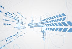 абстрактный техник предпосылки Футуристический интерфейс технологии Vecto иллюстрация штока абстрактный техник предпосылки Футуристический интерфейс технологии Vecto иллюстрация штока