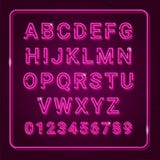 алфавит 3d с неоновым влиянием иллюстрация штока алфавит 3d с неоновым влиянием иллюстрация штока