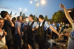 Анти- протест суда верхней части ` s Румынии, Бухарест, Румыния - 30-ое мая 20 стоковые фото Анти- протест суда верхней части ` s Румынии, Бухарест, Румыния - 30-ое мая 20 стоковые фото