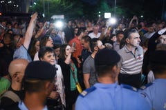 Анти- протест суда верхней части ` s Румынии, Бухарест, Румыния - 30-ое мая 20 стоковые фото Анти- протест суда верхней части ` s Румынии, Бухарест, Румыния - 30-ое мая 20 стоковые фото