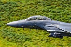 Арена ` орла забастовки ` USAF F15, низкая муха Уэльс, Великобритания стоковые изображения Арена ` орла забастовки ` USAF F15, низкая муха Уэльс, Великобритания стоковые изображения