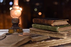 Античные книги стоковые изображения Античные книги стоковые изображения