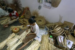 Бамбуковое handmaker стоковые фото Бамбуковое handmaker стоковые фото
