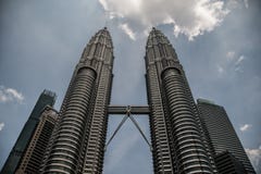 Башни Близнецы Куалаа-Лумпур Petronas стоковое фото rf Башни Близнецы Куалаа-Лумпур Petronas стоковое фото rf