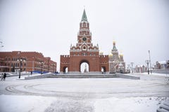 Башня аннунциации в Yoshkar-Ola стоковое фото rf Башня аннунциации в Yoshkar-Ola стоковое фото rf