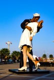 Безоговорочная капитуляция статуи на городе Civitavecchia & x28 портового района итальянском; Italy& x29; стоковое фото Безоговорочная капитуляция статуи на городе Civitavecchia & x28 портового района итальянском; Italy& x29; стоковое фото