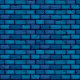 Безшовная голубая картина текстуры предпосылки кирпичной стены Стоковая Фотография RF Безшовная голубая картина текстуры предпосылки кирпичной стены Стоковая Фотография RF