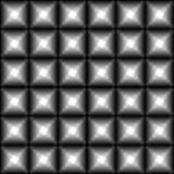 Безшовная темная monochrome геометрическая картина с черными квадратами и белыми звездами Современная печать 3d иллюстрация штока Безшовная темная monochrome геометрическая картина с черными квадратами и белыми звездами Современная печать 3d иллюстрация штока