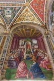Библиотека Сиена Frescoe Piccolomini стоковые фотографии rf Библиотека Сиена Frescoe Piccolomini стоковые фотографии rf