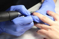 Блеск геля вырезывания оборудования Филируя резец для извлекать блеск геля стоковое фото Блеск геля вырезывания оборудования Филируя резец для извлекать блеск геля стоковое фото