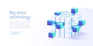 Большая технология данных в равновеликой иллюстрации вектора Informatio иллюстрация вектора Большая технология данных в равновеликой иллюстрации вектора Informatio иллюстрация вектора