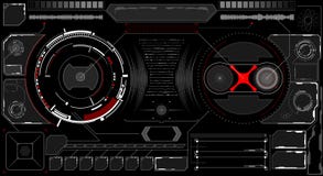 будущий интерфейс Элементы цифров бесплатная иллюстрация будущий интерфейс Элементы цифров бесплатная иллюстрация