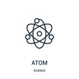 вектор значка атома от собрания науки Тонкая линия иллюстрация вектора значка плана атома r иллюстрация вектора вектор значка атома от собрания науки Тонкая линия иллюстрация вектора значка плана атома r иллюстрация вектора