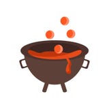 Вектор значка котла изолированный на белой предпосылке, знаке котла иллюстрация штока Вектор значка котла изолированный на белой предпосылке, знаке котла иллюстрация штока