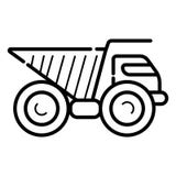 Вектор значка тележки иллюстрация вектора Вектор значка тележки иллюстрация вектора