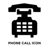 Вектор значка телефонного звонка изолированный на белой предпосылке, concep логотипа иллюстрация вектора Вектор значка телефонного звонка изолированный на белой предпосылке, concep логотипа иллюстрация вектора