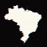 вектор карты Бразилии бесплатная иллюстрация вектор карты Бразилии бесплатная иллюстрация