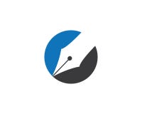 вектор логотипа ручки бесплатная иллюстрация вектор логотипа ручки бесплатная иллюстрация