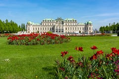 вена верхушкы дворца belvedere Австралии стоковое фото rf вена верхушкы дворца belvedere Австралии стоковое фото rf