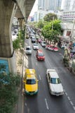 Взгляд заторов движения под BTS Asok стоковое изображение rf Взгляд заторов движения под BTS Asok стоковое изображение rf