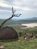 Взгляд деревни zulus стоковые изображения Взгляд деревни zulus стоковые изображения
