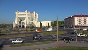 Взгляд на здании театра драмы Grodno регионального Grodno, Беларусь Взгляд на здании театра драмы Grodno регионального Grodno, Беларусь