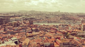 Вид с воздуха и ландшафт Oporto стоковая фотография rf Вид с воздуха и ландшафт Oporto стоковая фотография rf