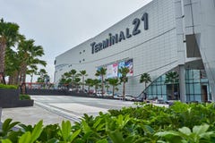 Вид спереди терминала 21 Паттайя торгового центра стоковое фото Вид спереди терминала 21 Паттайя торгового центра стоковое фото