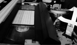 Видеозаписывающее устройство с videocassette стоковые изображения Видеозаписывающее устройство с videocassette стоковые изображения