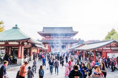 Висок Sensoji стоковые изображения Висок Sensoji стоковые изображения