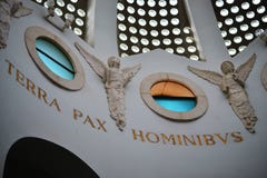 Внутренняя архитектура церков поля чабанов, часовни, в Вифлееме, Палестина, Израиль стоковая фотография rf Внутренняя архитектура церков поля чабанов, часовни, в Вифлееме, Палестина, Израиль стоковая фотография rf
