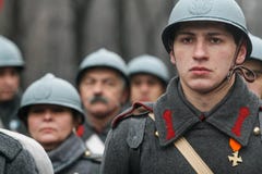 Военный парад национального праздника стоковое изображение Военный парад национального праздника стоковое изображение
