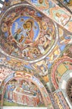 Восточная правоверная религиозная картина, значок в монастыре Rila болгарина, восточном правоверном монастыре, ЮНЕСКО, горах Rila стоковые изображения Восточная правоверная религиозная картина, значок в монастыре Rila болгарина, восточном правоверном монастыре, ЮНЕСКО, горах Rila стоковые изображения