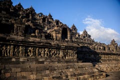 Восход солнца Borobudur, Ява, Индонезия стоковое фото rf Восход солнца Borobudur, Ява, Индонезия стоковое фото rf