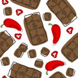 Вручите вычерченному вектору безшовную картину в стиле doodle Непрерывная линия чертеж иллюстрация вектора Вручите вычерченному вектору безшовную картину в стиле doodle Непрерывная линия чертеж иллюстрация вектора