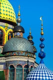 Всеобщий висок всех вероисповеданий в Казани, России стоковая фотография Всеобщий висок всех вероисповеданий в Казани, России стоковая фотография