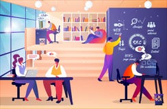 Встреча дизайнера вебсайта и разработчика программистов бесплатная иллюстрация Встреча дизайнера вебсайта и разработчика программистов бесплатная иллюстрация